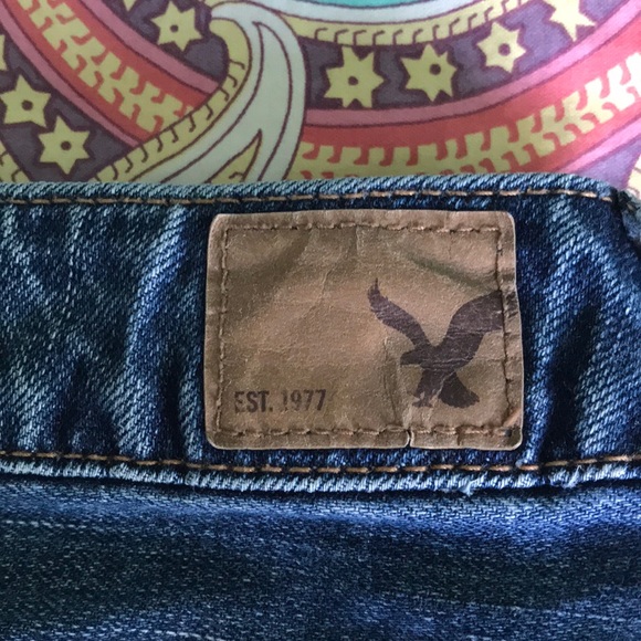 american eagle midi jean shorts - Picture 7 of 7